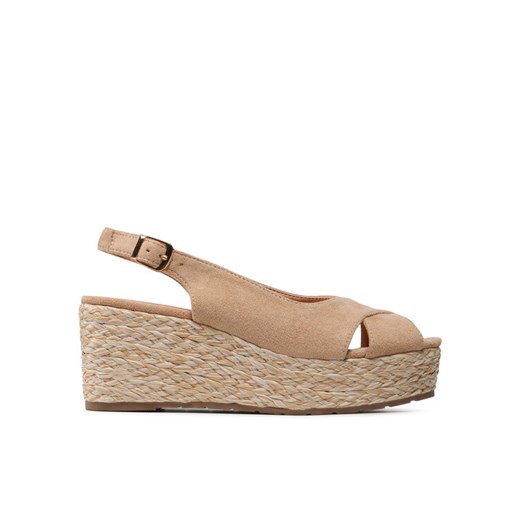 Espadryle Jenny Fairy TS5249-01 Beżowy ze sklepu eobuwie.pl w kategorii Sandały damskie - zdjęcie 183937320