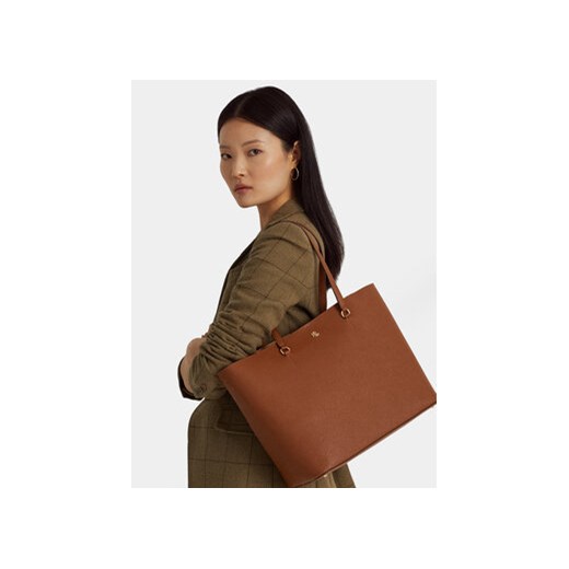 Torebka Lauren Ralph Lauren 431911655002 Brązowy 00 eobuwie.pl