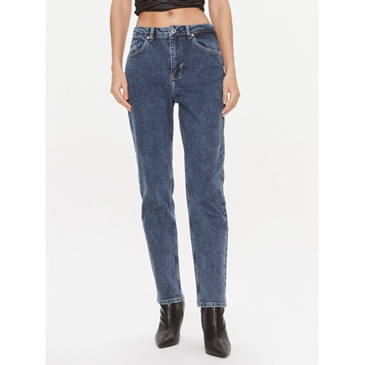Karl Lagerfeld Jeans Jeansy 240J1114 Niebieski Skinny Fit ze sklepu MODIVO w kategorii Jeansy damskie - zdjęcie 183937841