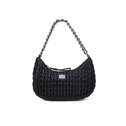 Tommy Jeans Torebka Tjw Iconic Shoulder Quilted AW0AW17302 Czarny ze sklepu MODIVO w kategorii Torebki damskie - zdjęcie 183937850