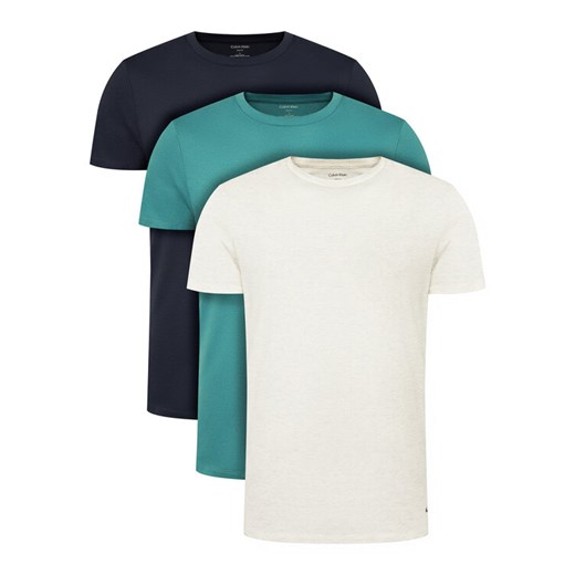 Calvin Klein Underwear Komplet 3 t-shirtów LV00NB4051 Kolorowy Regular Fit ze sklepu MODIVO w kategorii T-shirty męskie - zdjęcie 183937922