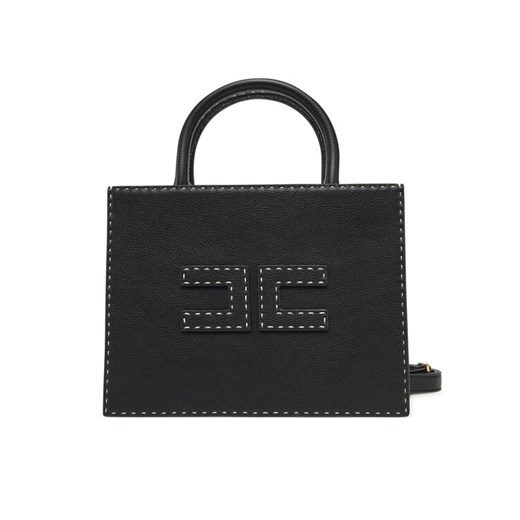 Elisabetta Franchi Torebka BS-08A-51E2 Czarny ze sklepu MODIVO w kategorii Kuferki - zdjęcie 183938092