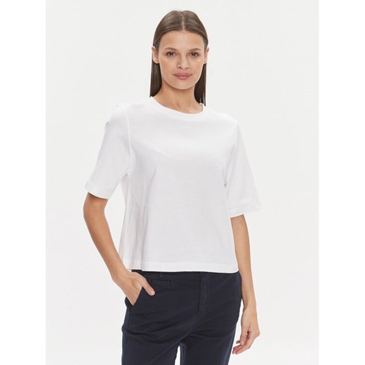 United Colors Of Benetton T-Shirt 3BL0E17G5 Biały Boxy Fit ze sklepu MODIVO w kategorii Bluzki damskie - zdjęcie 183938094