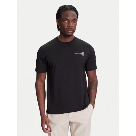 Lacoste T-Shirt TH9880 Czarny Classic Fit ze sklepu MODIVO w kategorii T-shirty męskie - zdjęcie 183938154
