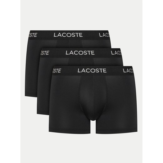 Lacoste Komplet 3 par bokserek 5H2394 Czarny ze sklepu MODIVO w kategorii Majtki męskie - zdjęcie 183938160