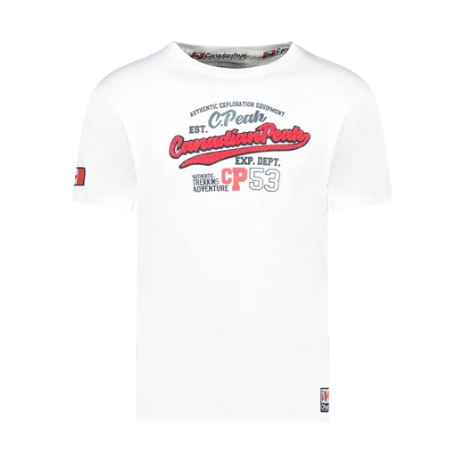 Canadian Peak Koszulka &quot;Jurbeak&quot; w kolorze białym ze sklepu Limango Polska w kategorii T-shirty męskie - zdjęcie 183940693