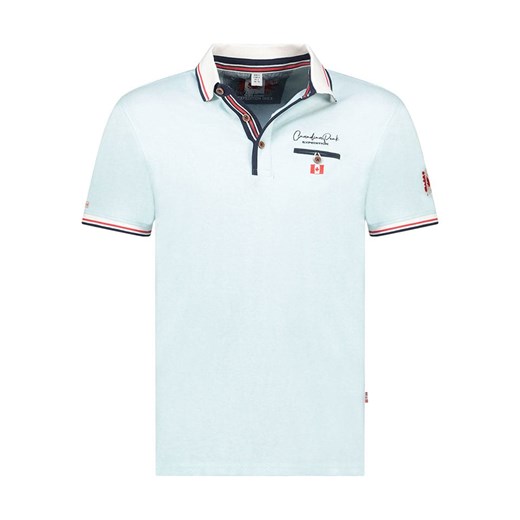Canadian Peak Koszulka polo &quot;Kblendeak&quot; w kolorze błękitnym ze sklepu Limango Polska w kategorii T-shirty męskie - zdjęcie 183940701