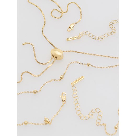 Naszyjnik Reserved złoty 