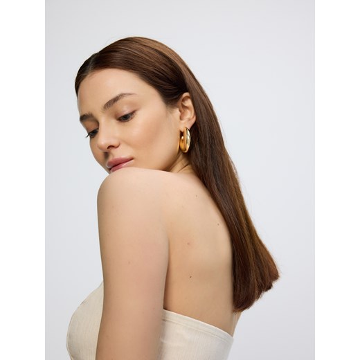 Reserved kolczyki złote 