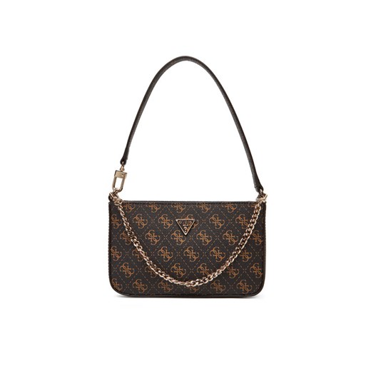 Guess Torebka Noelle II Mini HWQG96 72720 Brązowy ze sklepu MODIVO w kategorii Listonoszki - zdjęcie 183941473