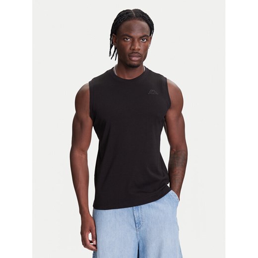 Kappa Tank top Logo Corpo Cadwal 303HZB0 Czarny Regular Fit Kappa S MODIVO