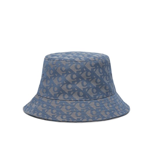 Calvin Klein Kapelusz Logo Jacquard Bucket Hat LV04K5059G Niebieski ze sklepu MODIVO w kategorii Kapelusze damskie - zdjęcie 183941580
