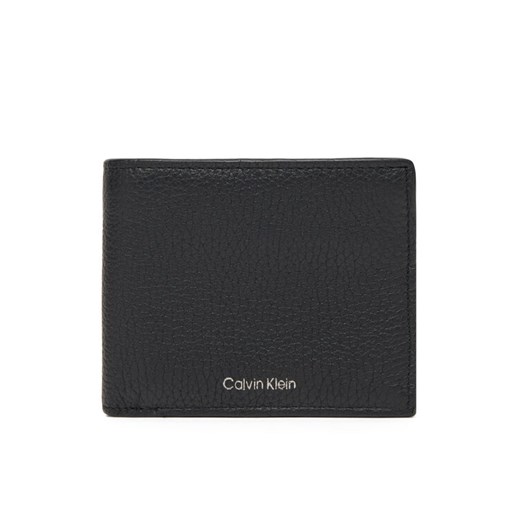 Calvin Klein Duży Portfel Męski Ck Leather Billfold W Zip Coin LV04D1028G Czarny ze sklepu MODIVO w kategorii Portfele męskie - zdjęcie 183941590