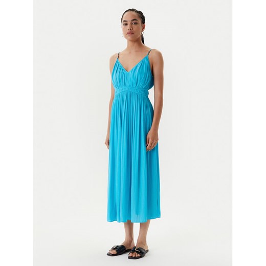 Morgan Sukienka letnia 251-ROIYA Turkusowy Loose Fit ze sklepu MODIVO w kategorii Sukienki - zdjęcie 183941592