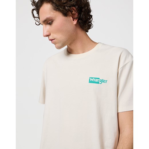 WRANGLER MĘSKA KOSZULKA WRANGLER GRAPHIC TEE VINTAGE WHITE 112362353 Wrangler M YouNeedit.pl