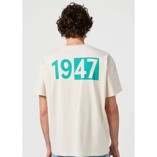 WRANGLER MĘSKA KOSZULKA WRANGLER GRAPHIC TEE VINTAGE WHITE 112362353 Wrangler L YouNeedit.pl
