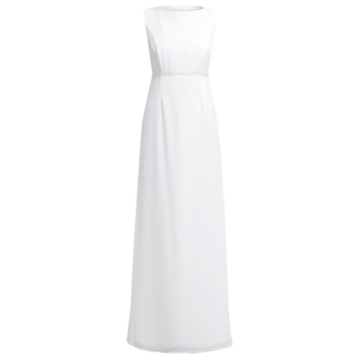Young Couture Bridal Suknia balowa cream zalando bialy abstrakcyjne wzory
