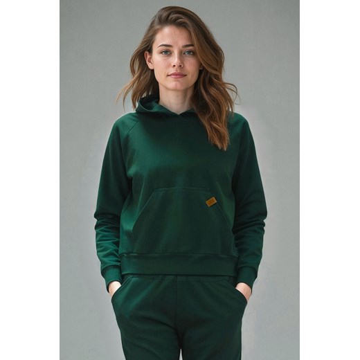 Bluza nierozpinana Vivisence 9003 zielony ze sklepu kontri.pl w kategorii Bluzy damskie - zdjęcie 183942640