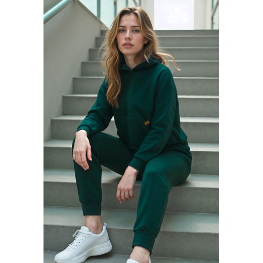 Bluza nierozpinana Vivisence 9003 zielony Vivisence XL kontri.pl