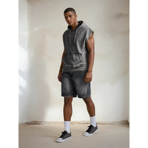 Sinsay - Bluza bez rękawów - niebieski Sinsay XS Sinsay