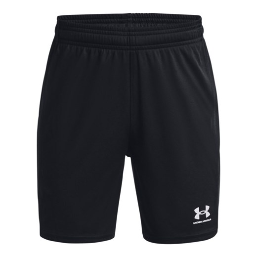 Chłopięce spodenki treningowe Under Armour UA B\'s Ch. Knit Short - czarne ze sklepu Sportstylestory.com w kategorii Spodenki chłopięce - zdjęcie 183943023
