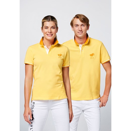 Polo Sylt Koszulka polo w kolorze żółtym ze sklepu Limango Polska w kategorii Bluzki damskie - zdjęcie 183943071