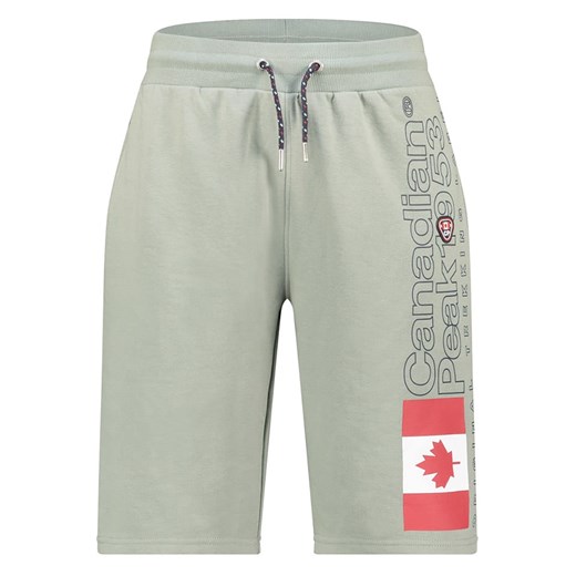 Canadian Peak Bermudy dresowe &quot;Pogoeak&quot; w kolorze oliwkowym ze sklepu Limango Polska w kategorii Spodenki męskie - zdjęcie 183943312