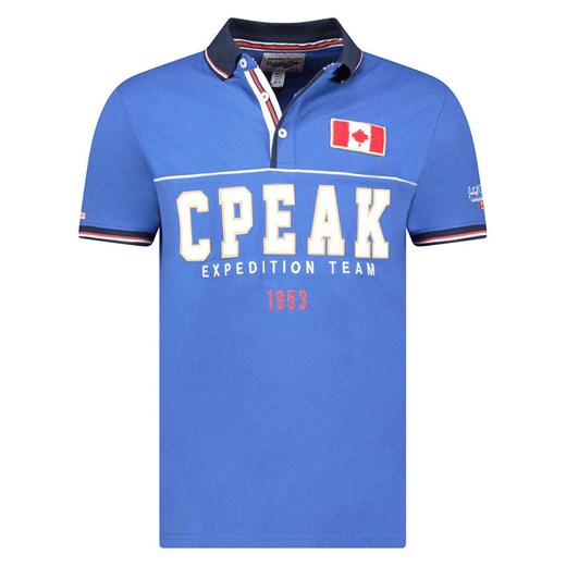 Canadian Peak Koszulka polo &quot;Ketoreak&quot; w kolorze niebieskim ze sklepu Limango Polska w kategorii T-shirty męskie - zdjęcie 183943700