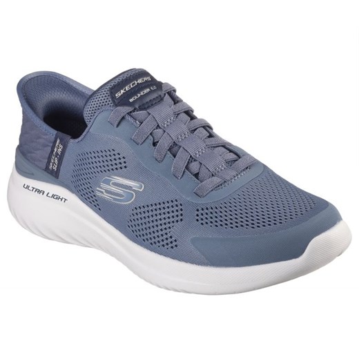 Buty Skechers Slip-ins Bounder 2.0. Emerged 232459-SLT niebieskie ze sklepu ButyModne.pl w kategorii Buty sportowe męskie - zdjęcie 183944031