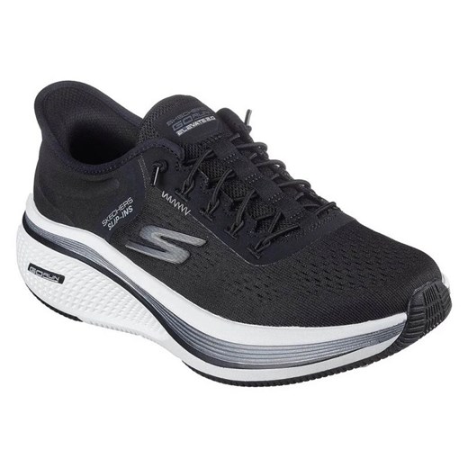Buty Skechers Slip-ins Go Run Elevate 2.0 - Banyan 129006-BKW czarne ze sklepu ButyModne.pl w kategorii Buty sportowe damskie - zdjęcie 183944033