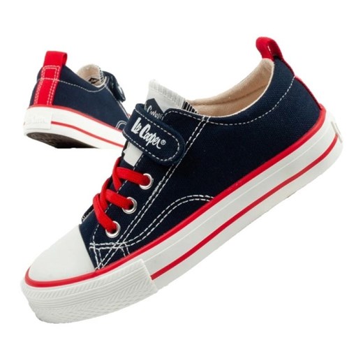 Buty trampki Lee Cooper LCW-25-02-3274K czarne ze sklepu ButyModne.pl w kategorii Trampki dziecięce - zdjęcie 183944084