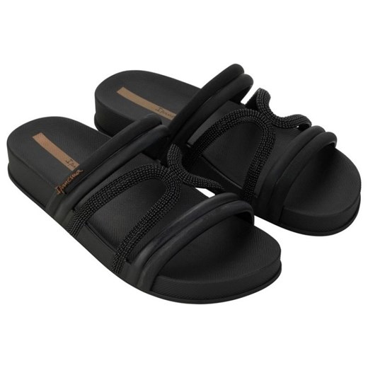 Klapki Ipanema Walk Slide 827262 BG087 czarne ze sklepu ButyModne.pl w kategorii Klapki damskie - zdjęcie 183944094