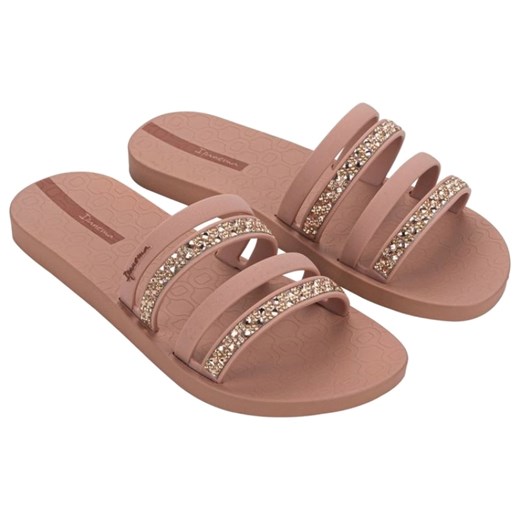 Klapki Ipanema Chic Slide Fem 83707 BE141 różowe ze sklepu ButyModne.pl w kategorii Klapki damskie - zdjęcie 183944102