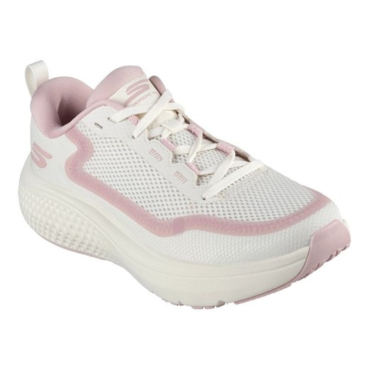 Buty do biegania Skechers Go Run Supersonic Max 172086-NTPK białe ze sklepu ButyModne.pl w kategorii Buty sportowe damskie - zdjęcie 183944172