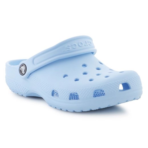 Skechers Klapki kroksy Classic Clog 206991-4NS niebieskie ze sklepu ButyModne.pl w kategorii Klapki dziecięce - zdjęcie 183944174