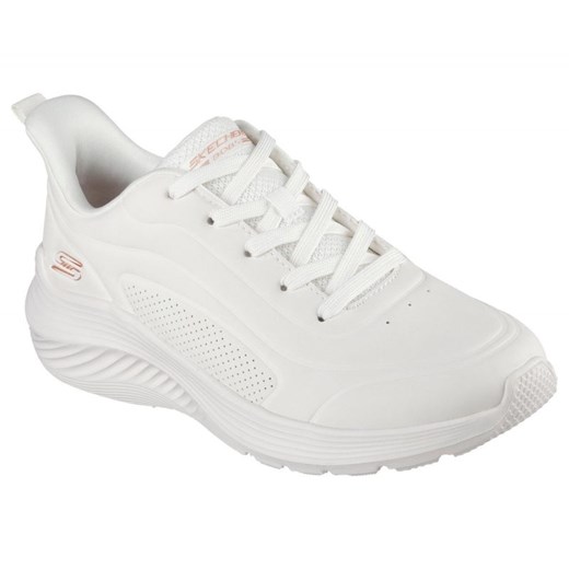 Buty Skechers Bobs Squad Waves - Just Wading  117485 białe ze sklepu ButyModne.pl w kategorii Buty sportowe damskie - zdjęcie 183944184