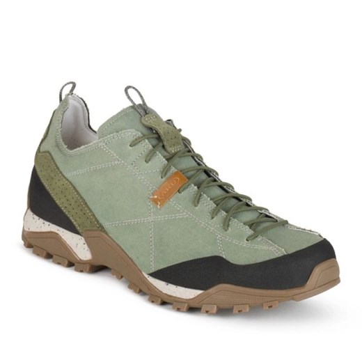 Buty Aku Nativa Canvas 646091 zielone ze sklepu ButyModne.pl w kategorii Buty trekkingowe męskie - zdjęcie 183944221
