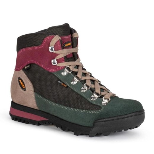 Buty Aku Ultra light Gtx 36520388 zielone ze sklepu ButyModne.pl w kategorii Buty trekkingowe dziecięce - zdjęcie 183944223