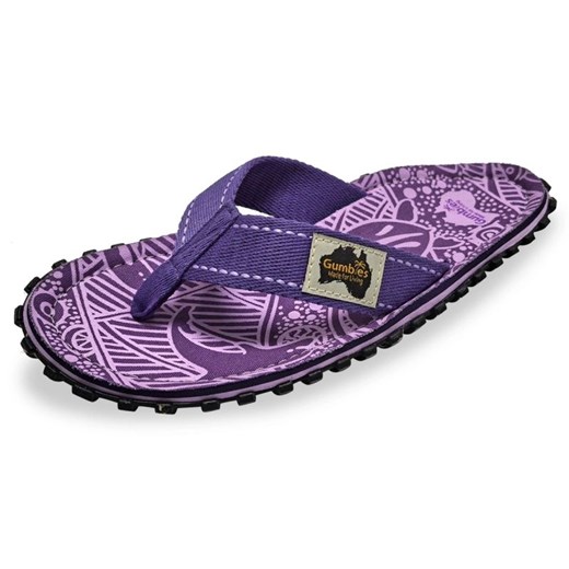 Japonki Gumbies Islander Flip-Flops Unisex Purple Signature GU-FFISL151 fioletowe ze sklepu ButyModne.pl w kategorii Klapki damskie - zdjęcie 183944243