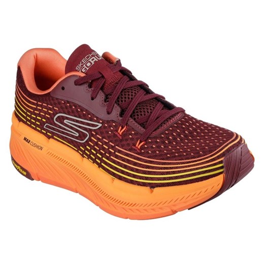 Buty do biegania Skechers Max Cushioning Premier 2.0 - Vivid 2.0 M 220835-BURG czerwone ze sklepu ButyModne.pl w kategorii Buty sportowe męskie - zdjęcie 183944264
