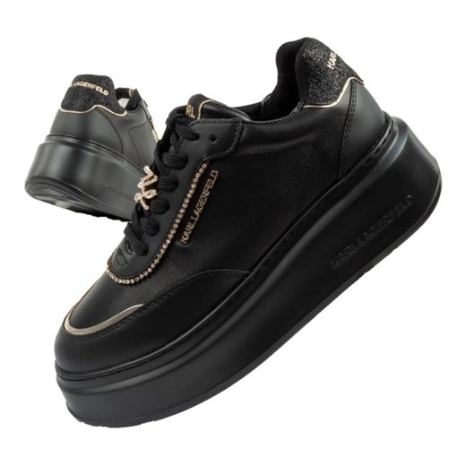 Buty Karl Lagerfeld Anakapri KL63519F0 0G czarne ze sklepu ButyModne.pl w kategorii Buty sportowe damskie - zdjęcie 183944273