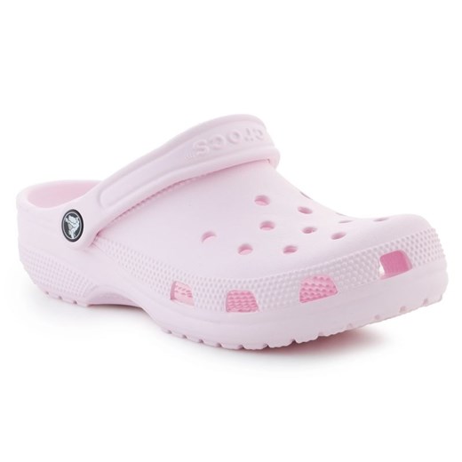 Klapki Crocs Classic 10001-6ZW różowe ze sklepu ButyModne.pl w kategorii Klapki damskie - zdjęcie 183944322