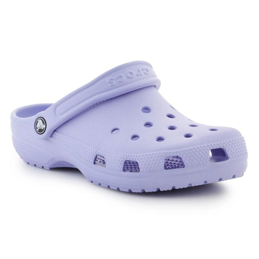 Klapki Crocs Classic 10001-5BN fioletowe ze sklepu ButyModne.pl w kategorii Klapki damskie - zdjęcie 183944323
