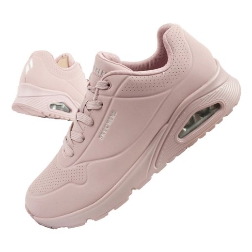 Buty Skechers Uno Stand On 73690/LTMV różowe ze sklepu ButyModne.pl w kategorii Buty sportowe damskie - zdjęcie 183944440