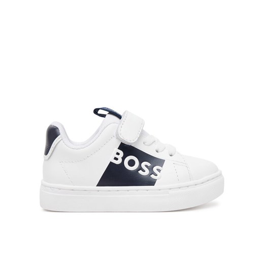 BOSS Sneakersy J52165 M Biały ze sklepu MODIVO w kategorii Buty sportowe dziecięce - zdjęcie 183944761