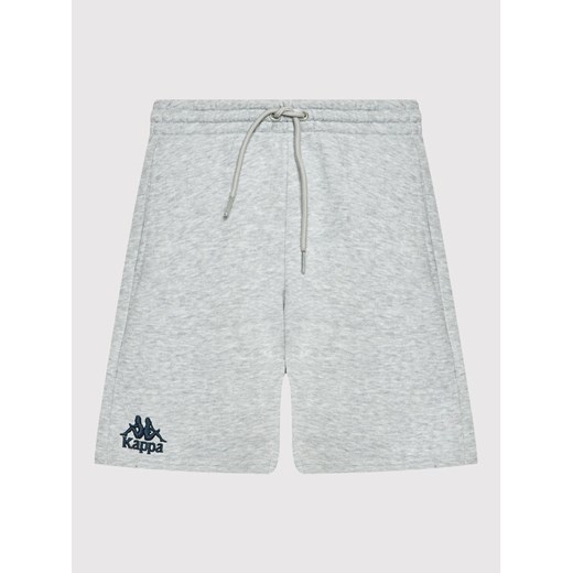 Kappa Szorty sportowe 705423J Szary Regular Fit ze sklepu MODIVO w kategorii Spodenki chłopięce - zdjęcie 183944773