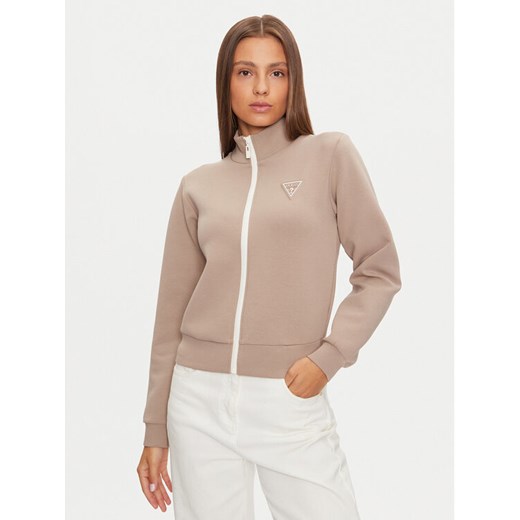 Guess Bluza Ann V3BQ12 KBCK2 Szary Regular Fit ze sklepu MODIVO w kategorii Bluzy damskie - zdjęcie 183944854