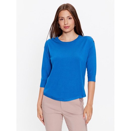 Fransa Bluzka 20607204 Niebieski Regular Fit XL MODIVO