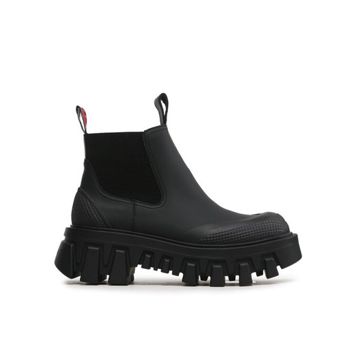 Tommy Jeans Sztyblety Tjw Rubber Rain Boot EN0EN02234 Czarny ze sklepu MODIVO w kategorii Botki - zdjęcie 183944881