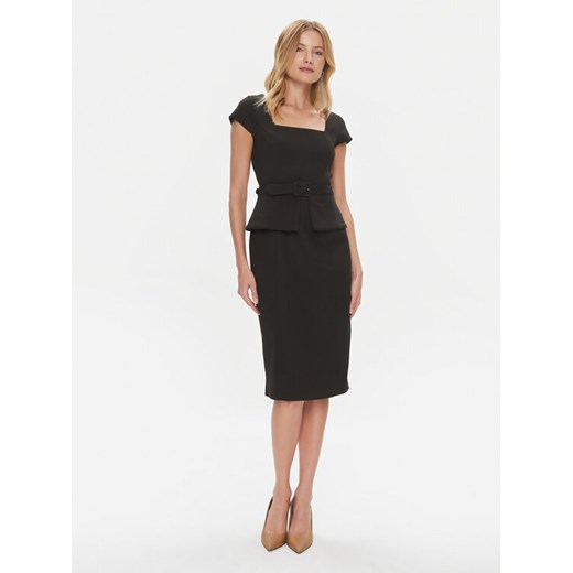 Ted Baker Sukienka koktajlowa Fleuurr 271709 Czarny Slim Fit ze sklepu MODIVO w kategorii Sukienki - zdjęcie 183944903
